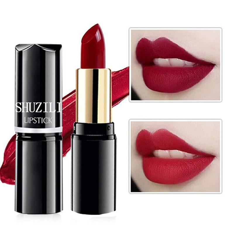 Product Introduction of 12Colors Round Tube Velvet Matte Hydrating Moisturizing Lipstick For Women 45