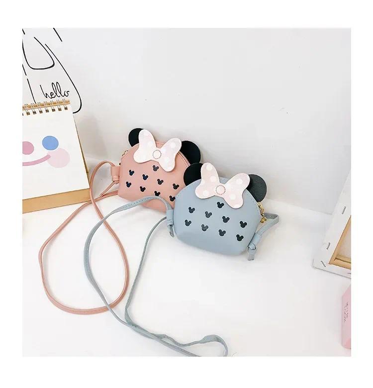 Product Introduction of Cute Princess Girl Coin Purse Crossbody Bag Children's Wallet Coin Bag Cute Cartoon Bow Kids Side Bags Bowknot Shoulder Bag 32