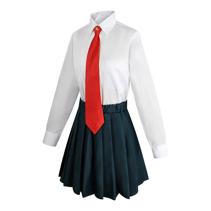 Product Introduction of Halloween Dress Up as My Hero Academia Tsuyu Asui Cosplay Outfit Womenswear Accessory Clothing Costumes Lingerie 3