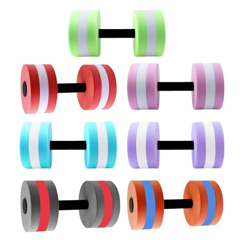 Aquatic Dumbbell EVA Water Floating Dumbbells Aquatic Barbell Float Hand Bar 0