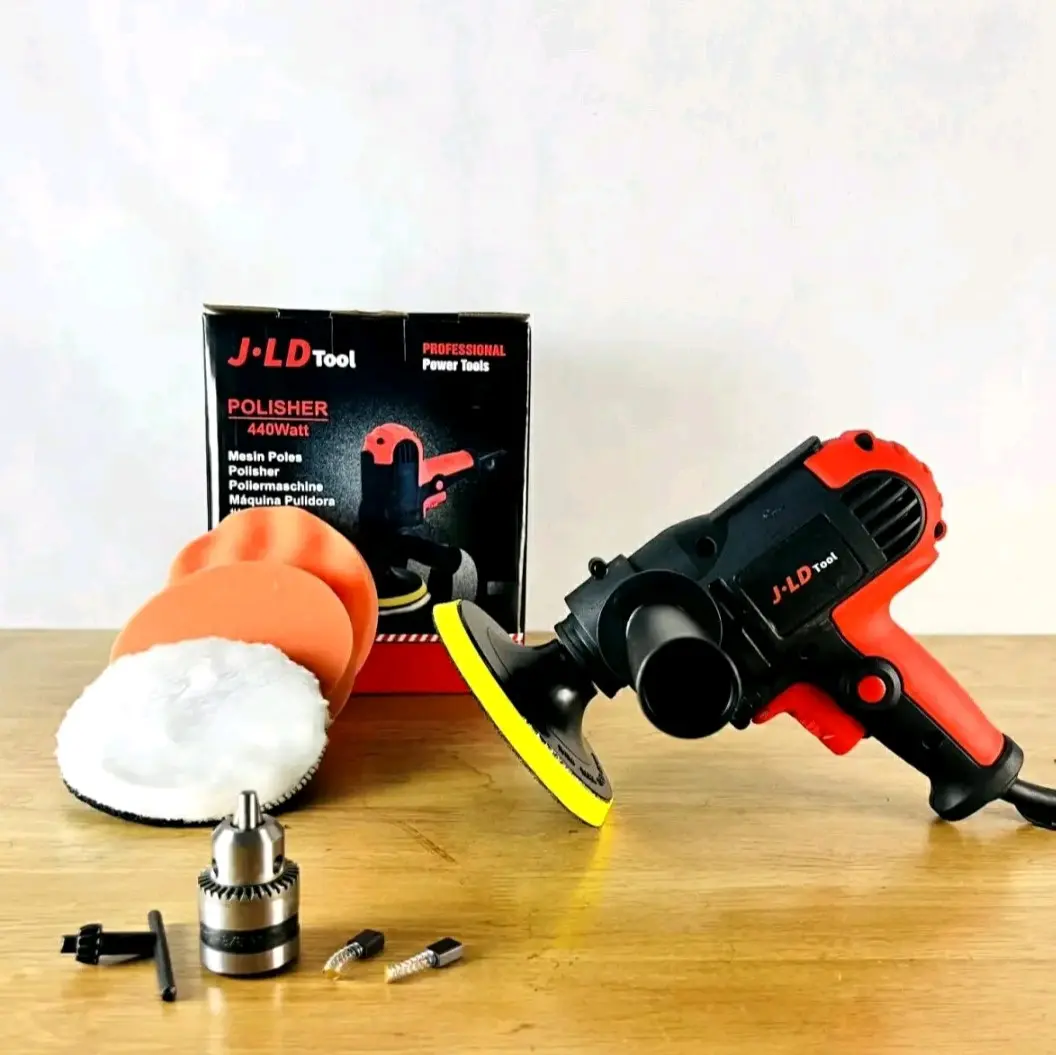 Mesin Pemoles Polisher Poles Mobil Motor + Bor