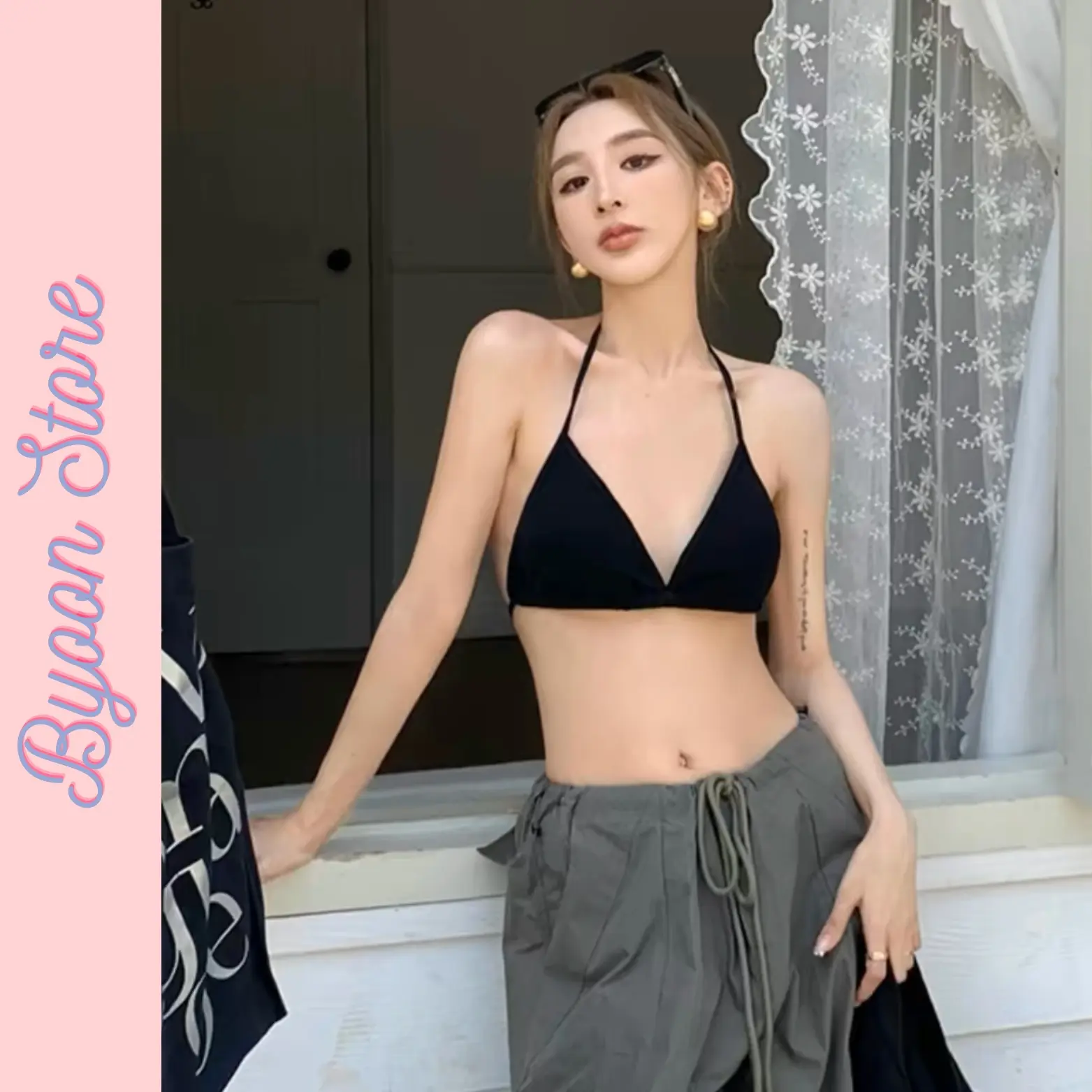 [BYOON SAIGON] (Có Tách Lẻ) Set Bikini Có Mút Siêu Slay Đi Biển Mùa Hè A5971 Nữ Nhung