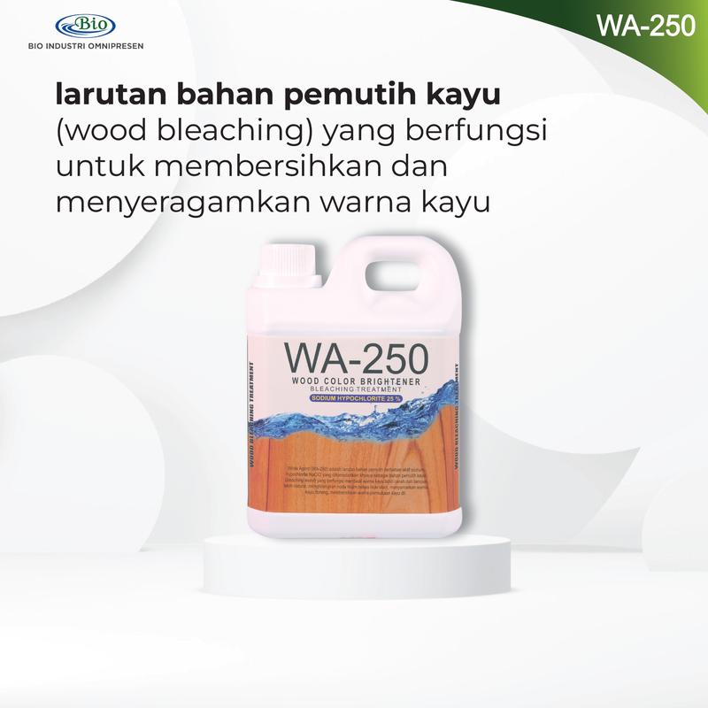 Pemutih Kayu v-mafa WA-250 Efektif Menghilangkan Noda Hitam Bekas Blue Stain 0