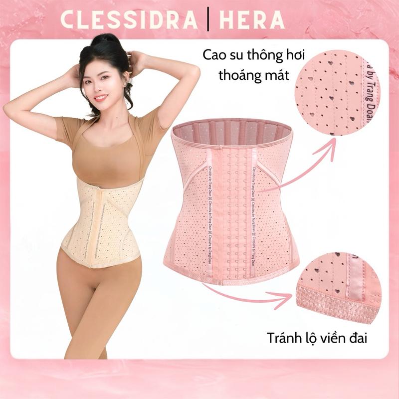 Latex Hera - [ Tặng Kèm Nới + Liner ] - Gen Nịt Bụng Clessidra By Trang Đoàn