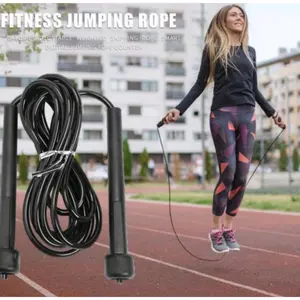 PROMO Model Baru Tali Skipping Jump Rope PVC Rubber Olahraga Fitness GRATIS ONGKIR SELURUH INDONESIA