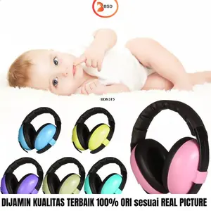 Earmuff Penutup Telinga Anak Bayi Dewasa Anti Bising dan Tekanan Udara Untuk Tidur Pesawat