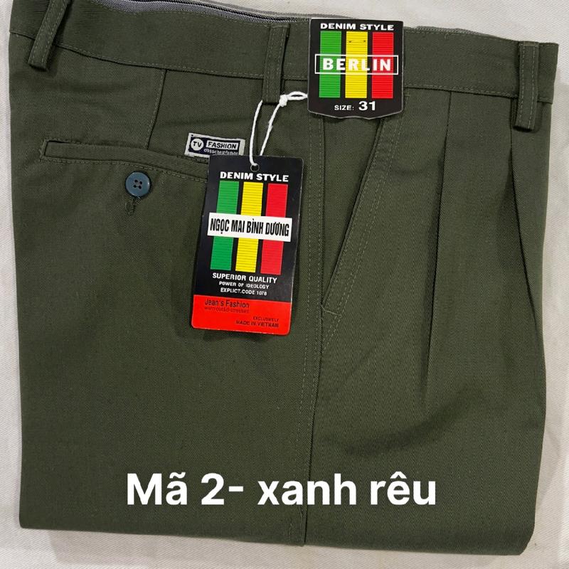 QUẦN DÀI KAKI . PHOM TRUNG NIÊN . CÓ CHÍT 2 LY 2