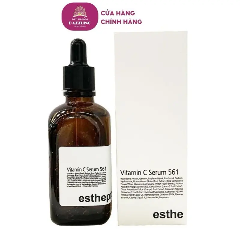 Serum Trắng Sáng Da Chống Lão Hóa Vitamin C Serum 561 Esthepro Chính hãng.