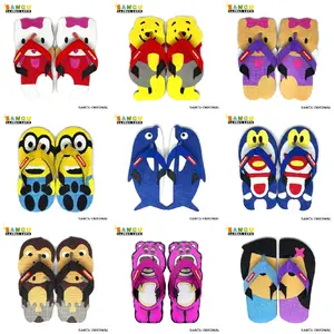 Sandal Jepit Sancu Anak Dewasa Karakter Perempuan Wanita