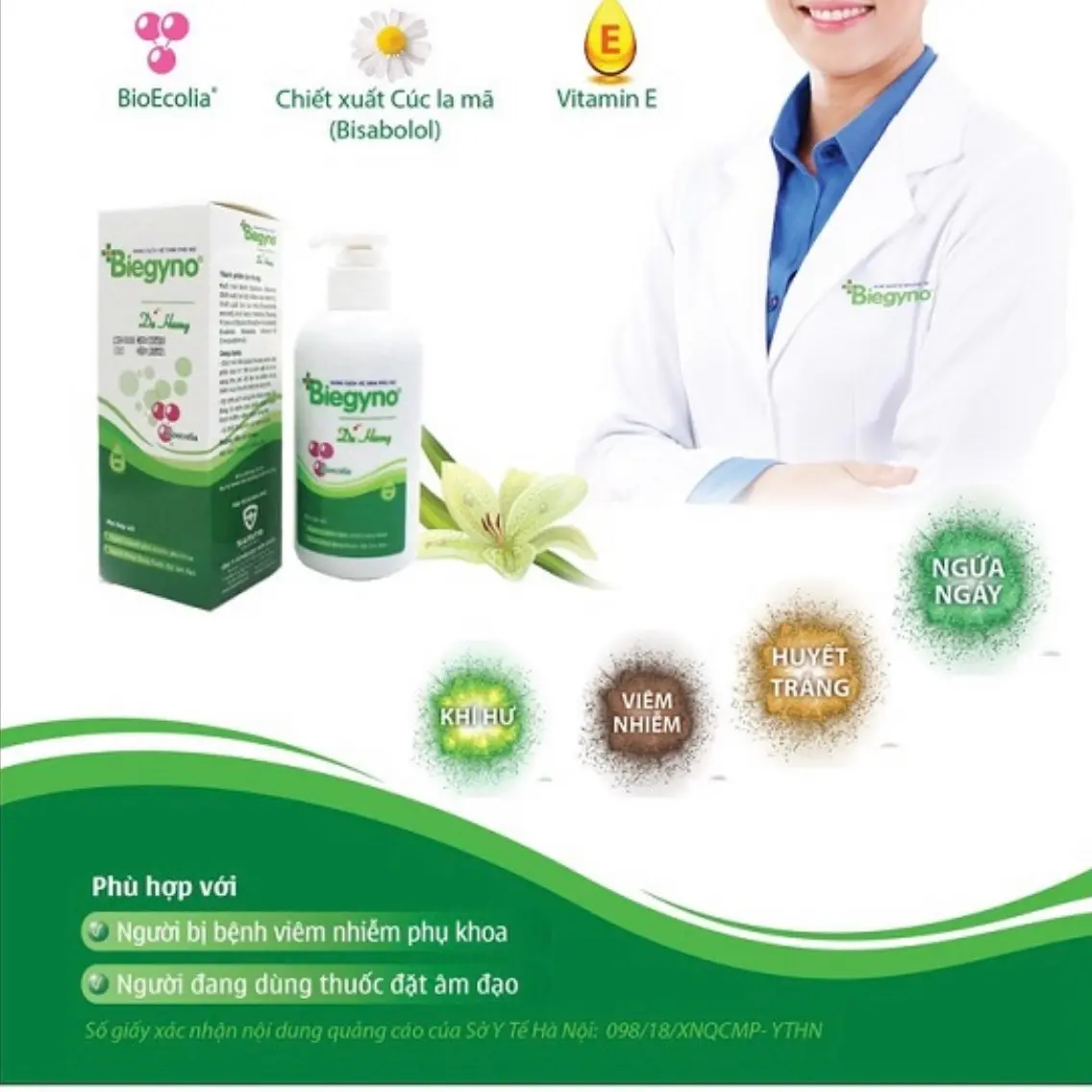Dung dịch vệ sinh Phụ nữ Biegyno 200ml