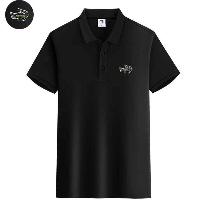 New Summer Brand Embroidered CARTELO Polo Shirt for Men's High Quality Fashion Casual Comfortable and Breathable Short Sleeved T-shirt