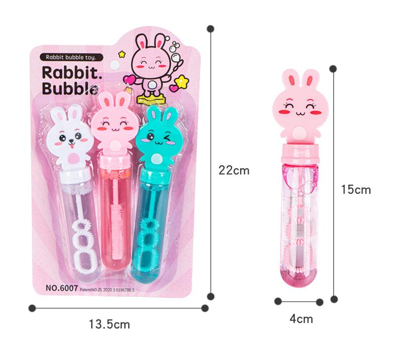 Product Introduction of Mini Bubble Wands Soap Water Bubble Bottle Bubble Stick Machine Kids Outdoor Bubble Blowing Toys for Children Baby 9