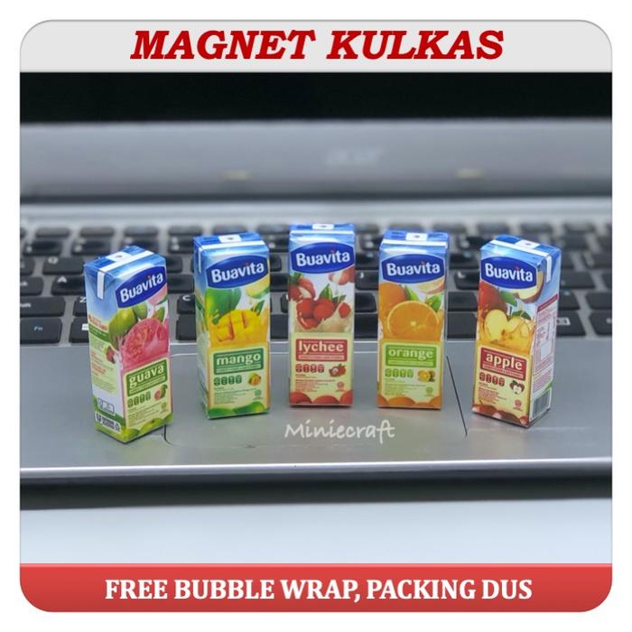 Gambar MAGNET TEMPELAN KULKAS MINIATUR MINUMAN BUAVITA dari Minie Craft_NEW Kab. Bandung Tokopedia
