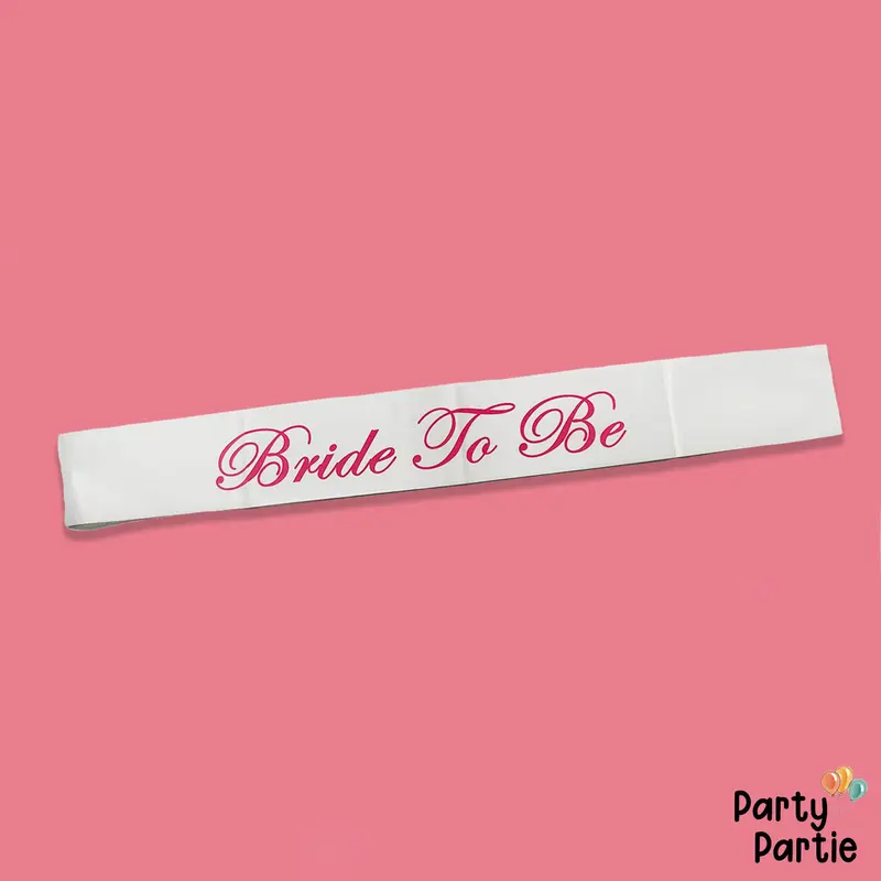 [Ecer] Sash Bridal Shower/ Selempang Bride To Be 5