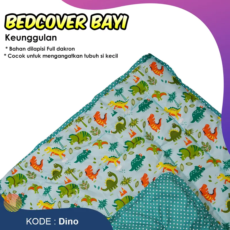Bedcover Bayi / Selimut Bayi / Alas tidur bayi murah, nyaman dan lembut 4