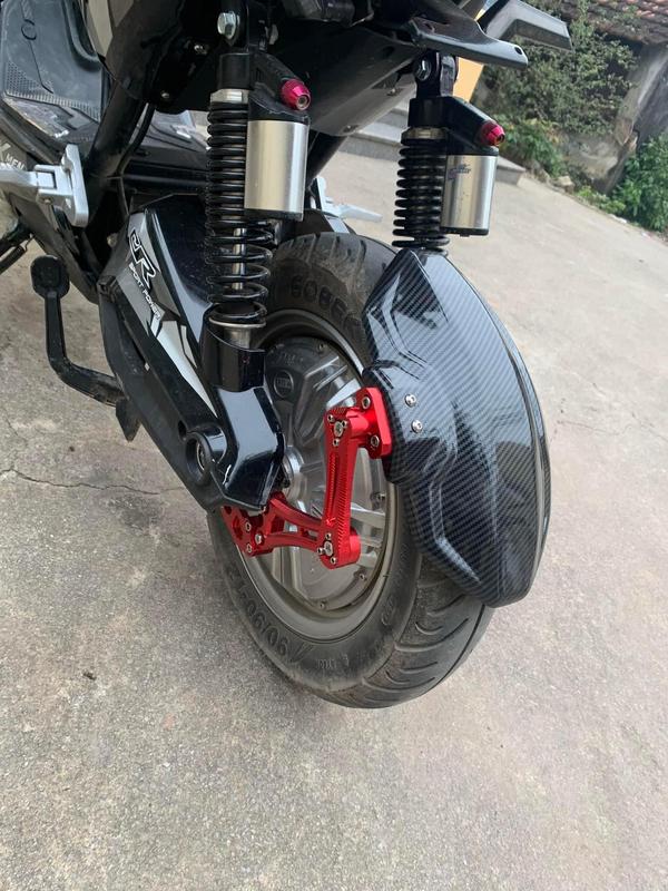  Dè chắn bùn vân Carbon CNC hàng loại 1_Chắn bùn vân cacbon dùng cho xe điện Xmen,133,Nijia,Cap A,... chắn bùn  neo chắn  bùn 