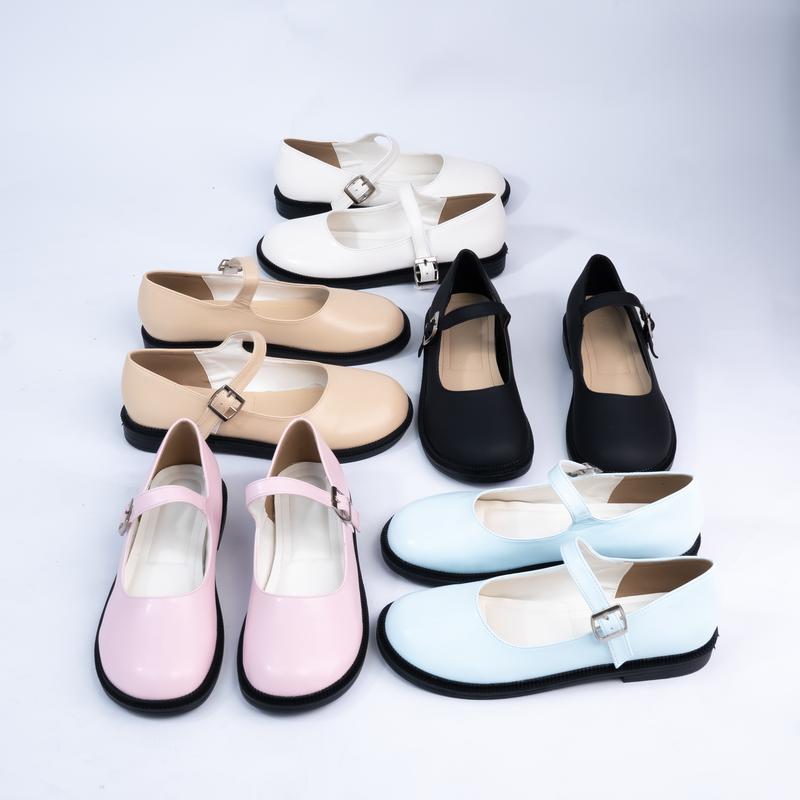 Giày Bệt Kiểu Quai Cài Ngang Bản To Pixie H319 1