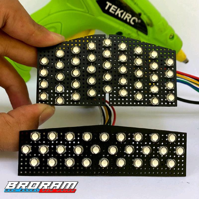 STOPLAMP RUNNING TIREV "tiger revo" 8 MODE OTOMATIS 1