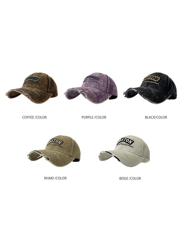 Vintage Style Baseball Cap, Casual Adjustable Hat for Men & Women, Fashion Accessories for Daily Wear 2