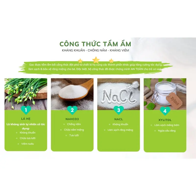 Gạc rơ lưỡi vệ sinh răng miệng Dr Papie cho bé 3
