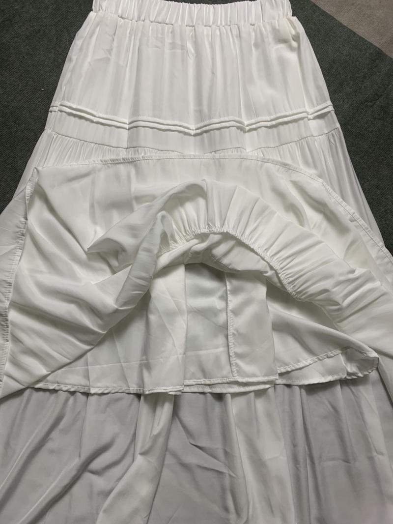 Product Introduction of Women's Solid Color Skirt, Casual Fashion A Line Skirt for Daily Wear, Ladies Bottoms for All Seasons 8