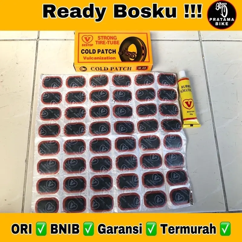 Tambal Ban Cold Patch Lem Thumbs Up Jempol Tip Top Medium M48 L24 Vitech Murah Car Karet