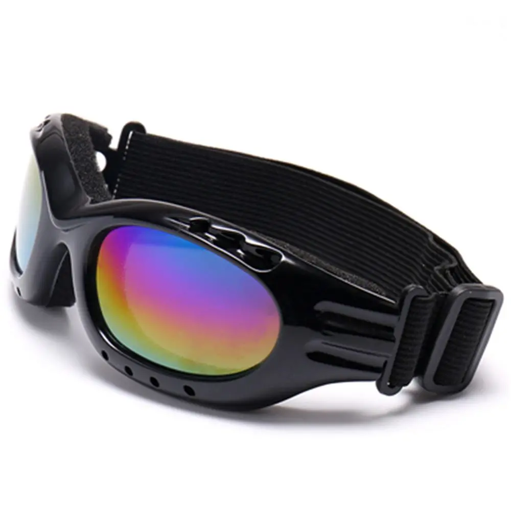 2Pcs UV400 Unisex Snowboard Dustproof Ski Goggles Outdoor Sports Lens Frame Windproof Eyewear Glasses Sunglasses