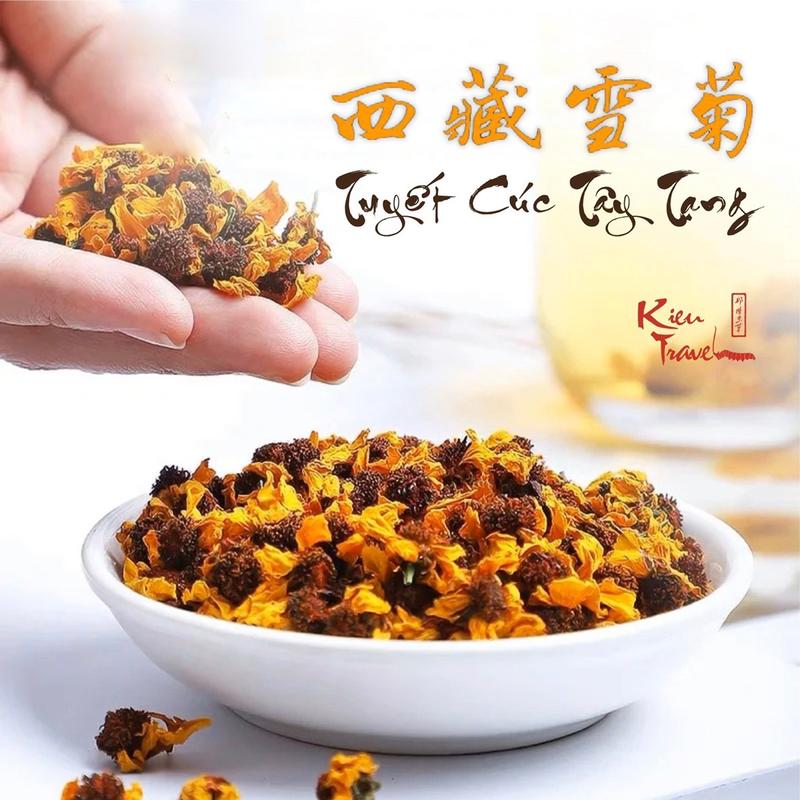 [ Kiều Travel ] Trà Hoa Cúc Tuyết Thiên Nhiên Tây Tạng - 60GR Nước Trà Tea Chè