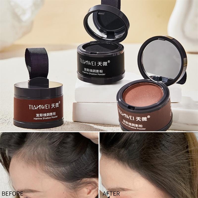 Phấn Phủ Chân Tóc Không Thấm Nước Che Phủ Tóc Màu Xám Phấn Tạo Đường Viền Tự Nhiên Không Phai Màu Bột Tóc Bồng Bềnh Dùng Để Làm Đầy Tóc