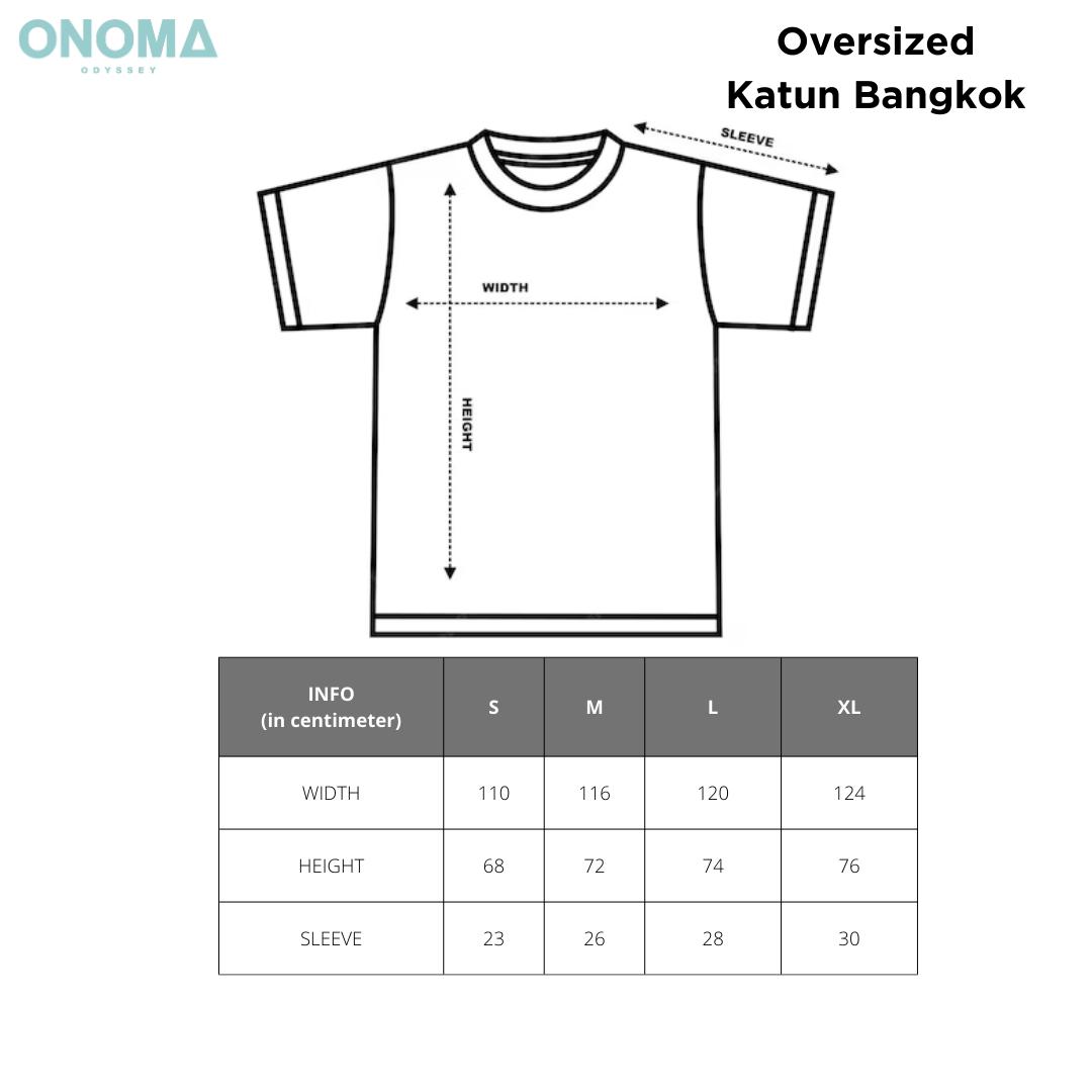 Onoma Katun Bangkok - Oversized Tshirt Magic Made Emerald - Kaos