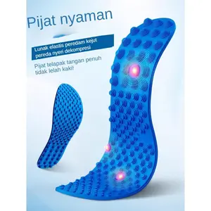 【COD】Sol Kaki Pijat Titik Akupresur 5D untuk Pria dan Wanita - Lembut, Elastis, Redam Guncangan, Bernapas, Serbaguna, Nyaman, Pijat Tapak Kaki, Sol Pijat dengan Titik-Titik