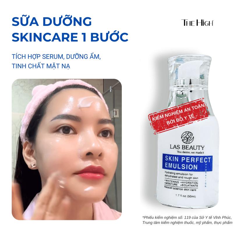 Sữa Dưỡng Căng Bóng Sáng Da Tích Hợp Serum Dưỡng Ẩm Tinh Chất Mặt Nạ Trong 1 Chiết Xuất Rong Nho Dịch Ốc Sên Làm Đẹp Da Women Nữ
