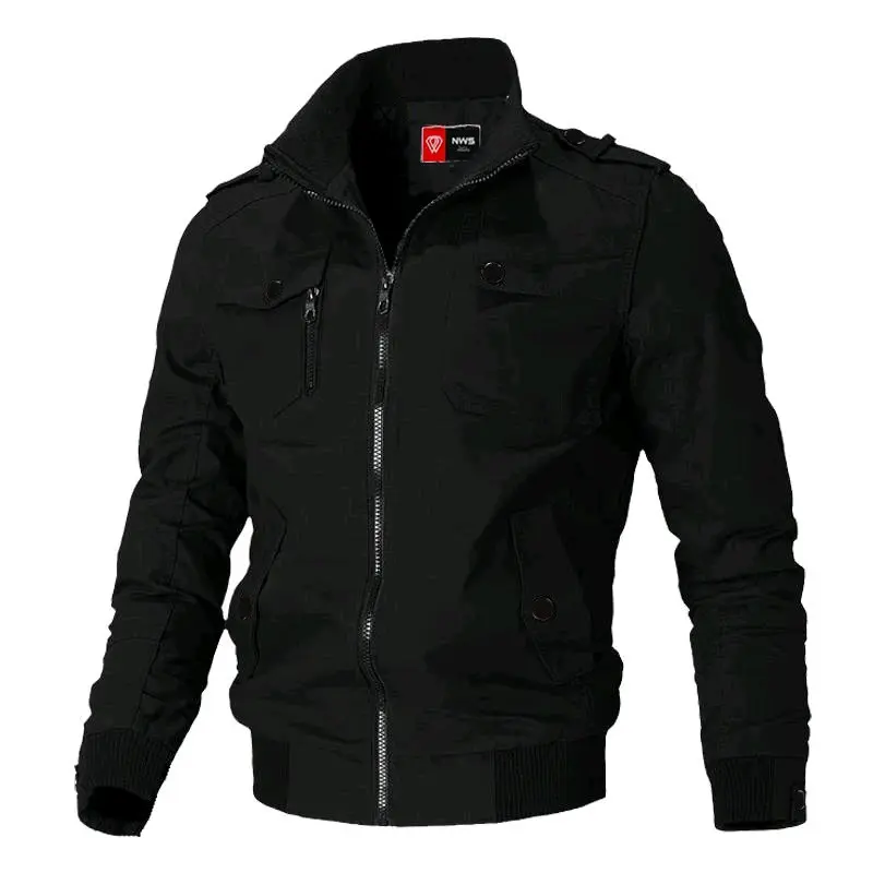 JAKET PRIA KATUN DRILL / JAKET BOMBER KATUN DRILL / JAKET CASSUAL / JAKET TERBARU / JAKET PRIA BOMBER MILITARY KLASICK / JAKET CANVAS / JAKET LEMBUT 3