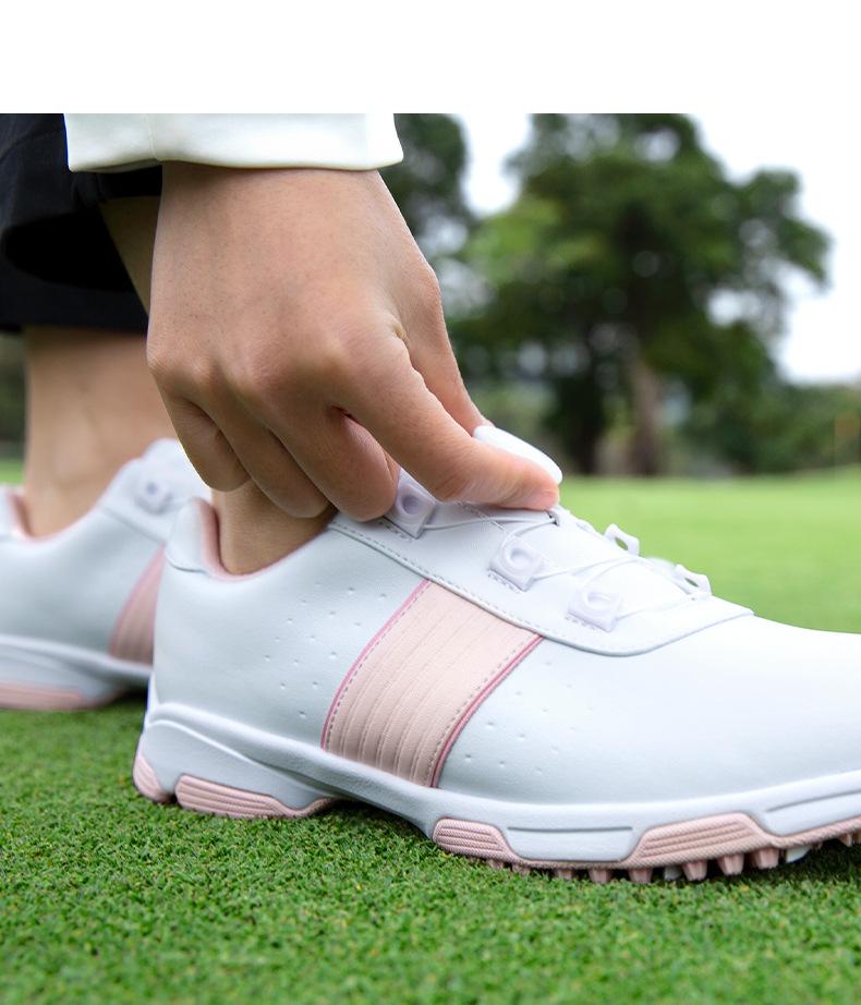 Product Introduction of [P] golf shoe women's casual sneaker knob shoelace nail-free shoes golf women's shoes waterproof shoes xz341 16