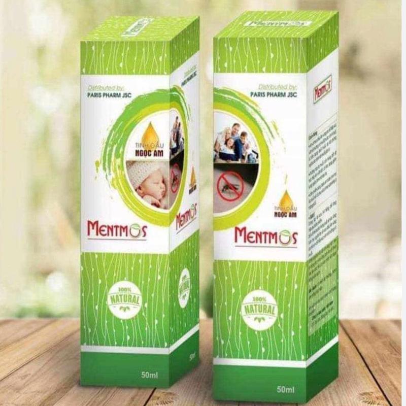 Xịt MENTMOS tinh dầu tự nhiên giúp xua muỗi - tan vết đốt 1
