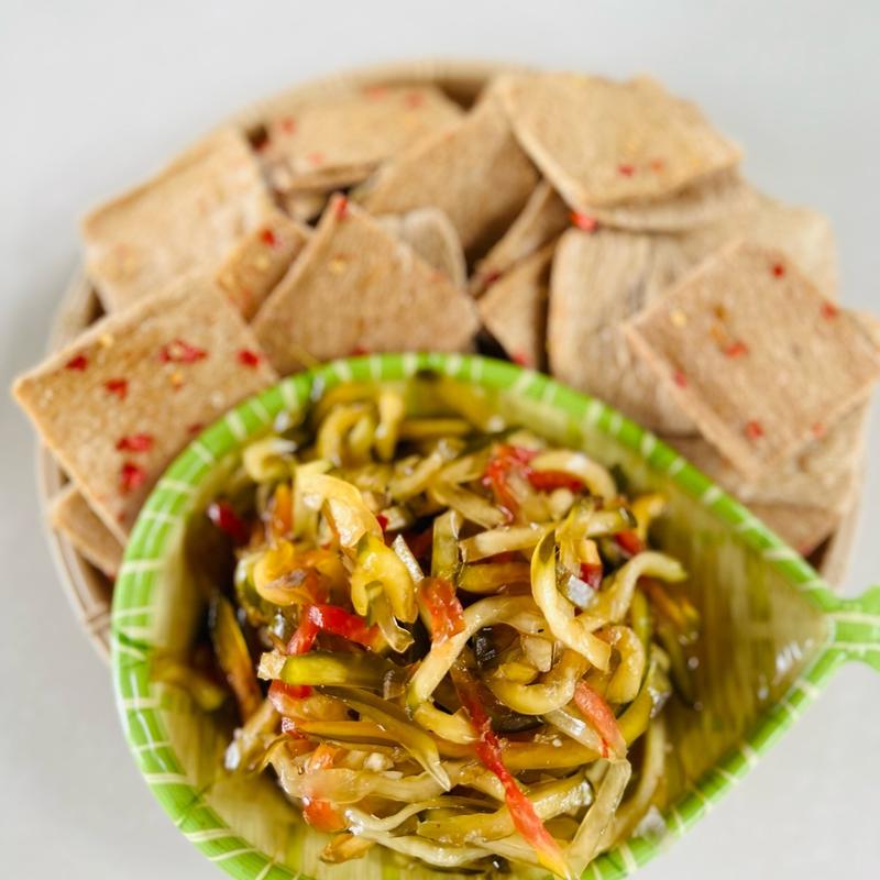 Combo 2 món sườn non chay 250gram - Dưa mắm 500gram Food 2