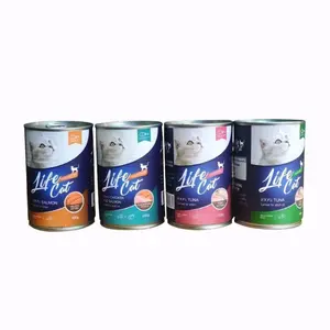 Makanan Kucing Wet Food Life Cat Kaleng 400gr Makanan Basah Adult Kitten