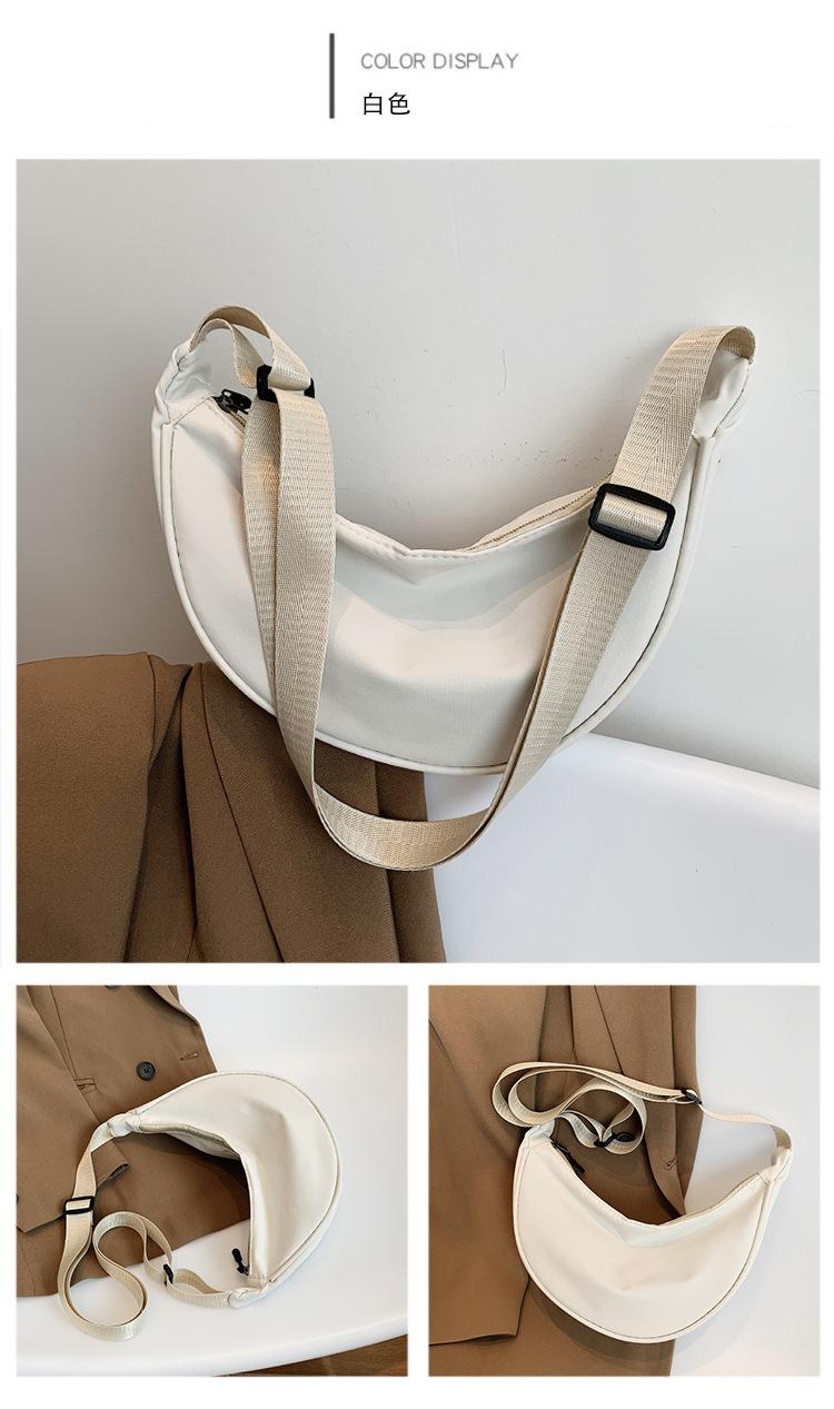 Product Introduction of Túi Đeo Chéo, Chất Liệu Nylon, Bán Chạy, Thiết Kế Hợp Xu hướng Mới, Túi Đeo Vai Và Bánh Bao Dễ Phối Đồ Nhẹ, Phong Cách Thường Ngày Túi Vải Kẹp Nách, Túi Xách 12