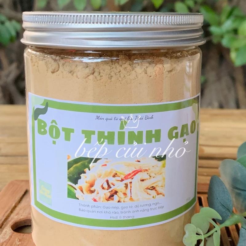 Bột thính nếp gia truyền thơm ngon, thượng hạng 500g, sử dụng trực tiếp, tiện lợi Food 2