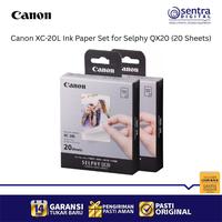 Gambar Canon XC-20L Refill Ink Paper Set for Selphy QX20 - 20 sheets dari Sentra Digital Kota Surabaya 1 Tokopedia