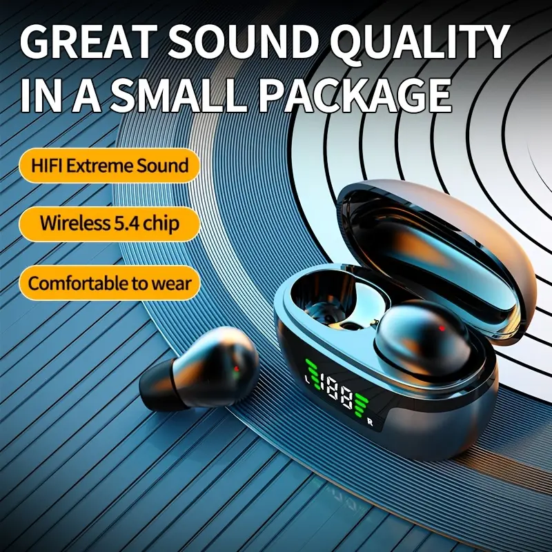 Wireless Headset, Invisible Mini Wireless Earphones, Comfortable to Wear, Non Slip, Mini Earphones Are The First Choice for Birthday Gifts, Valentine'S Day Gifts, Boyfriend And Girlfriend Gifts, Christmas Gifts, And Anniversary Gifts 5