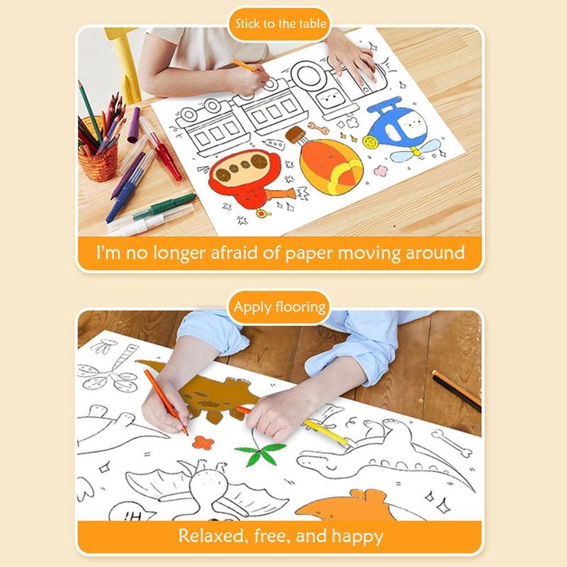 Product Introduction of ม้วนสีสำหรับเด็ก, ม้วนภาพวาด, กระดาษวาดภาพ, ม้วนภาพวาดกราฟฟิตีสำหรับเด็ก, การเรียนรู้ศิลปะ, ของเล่นตลก 23