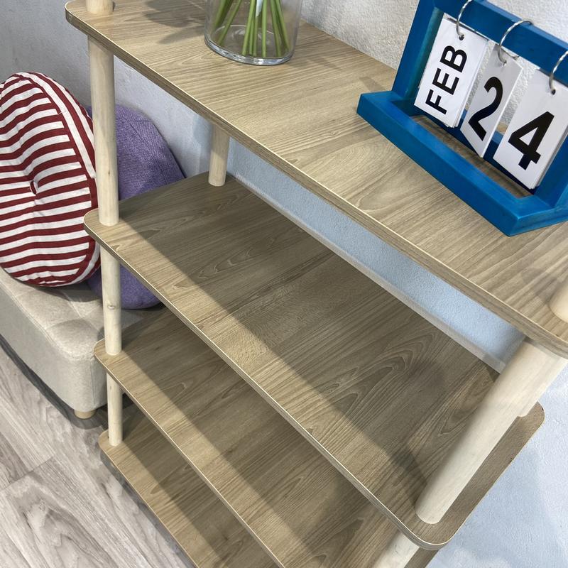 Kệ Gỗ Decor 2-3-4-5 tầng mang phong cách Hàn Quốc, Kệ trang trí phòng khách, phòng ngủ và nhà bếp 4