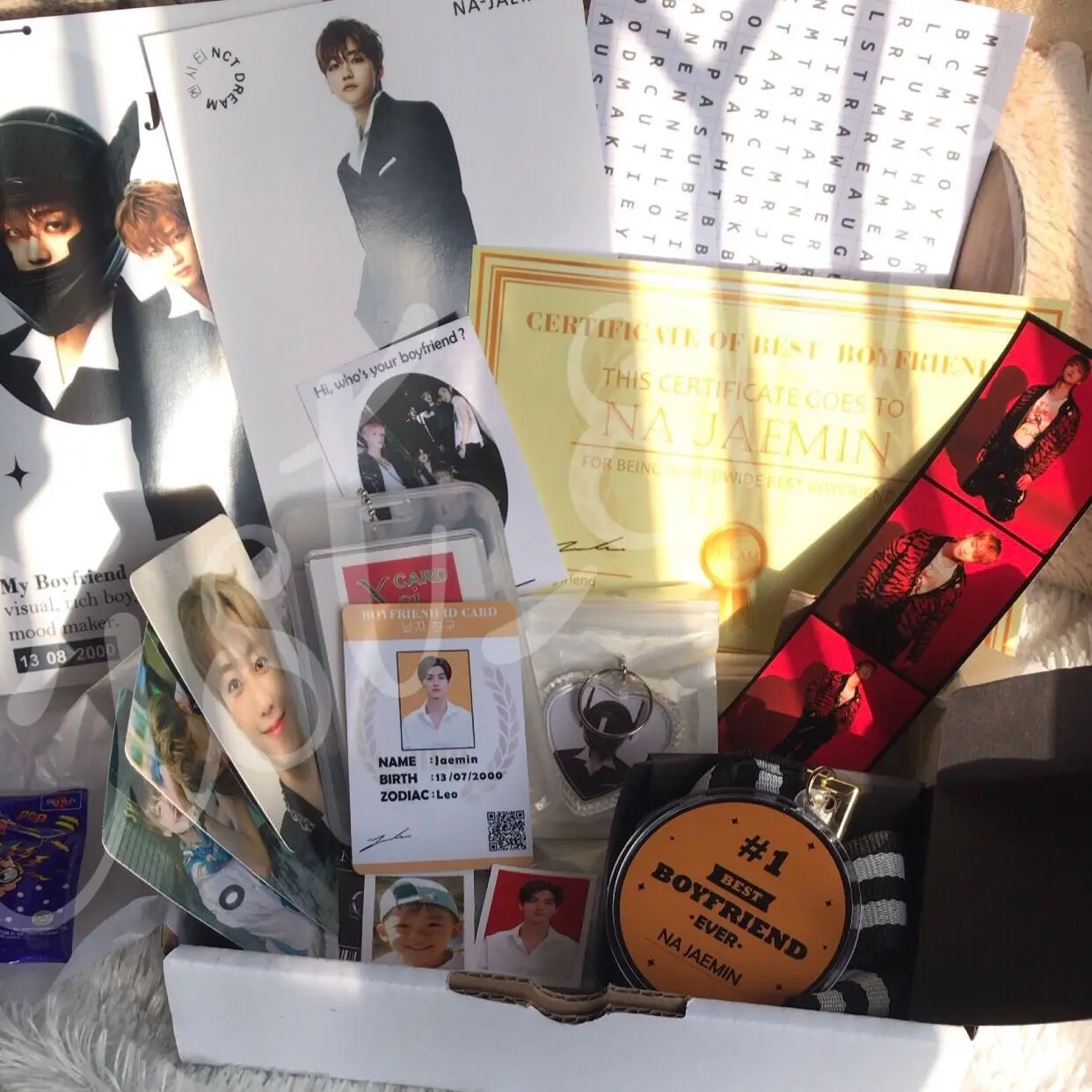 (NO CANCEL!) Boyfriend kit NCT dream photo