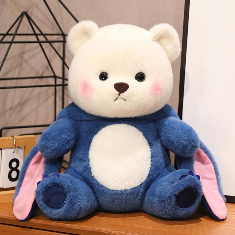 Product Introduction of Transforming Stitch Bear Plush Toy - Cute Lina Bear Stuffed Animal, Doll & Dinosaur Panda For K3F4 24
