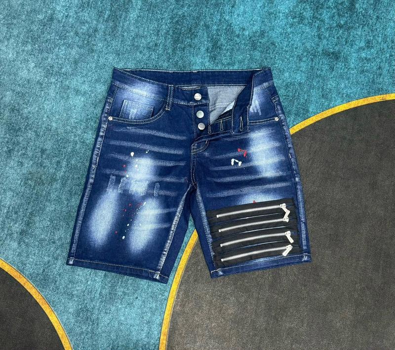 Quần dài jean nam đen 4 cúc thêu họa tiết hổ vẩy sơn chất jean co giãn mẫu mới Menswear Pants 3