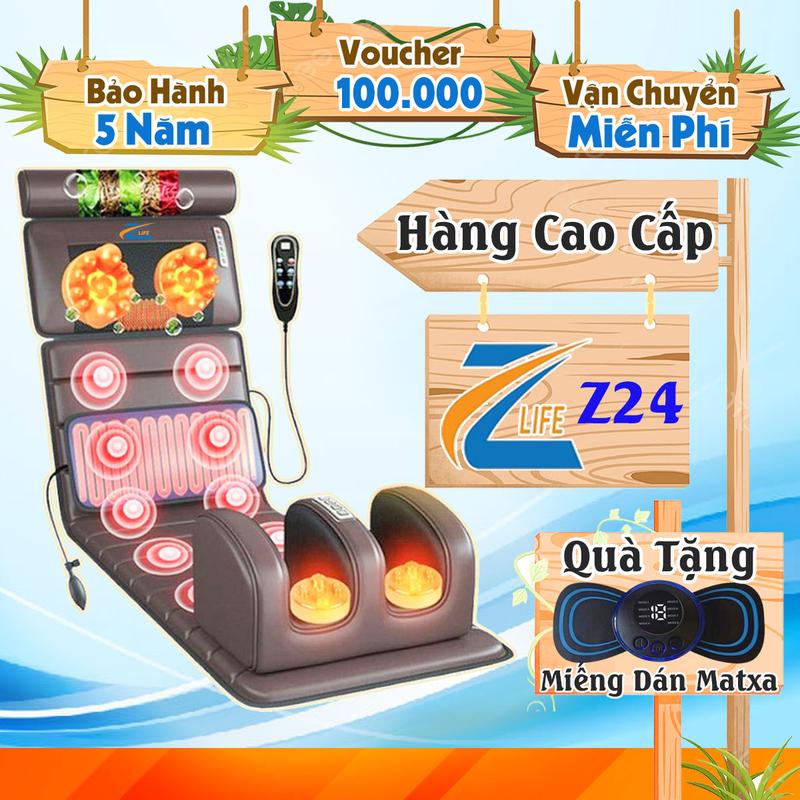 Đệm Massage Toàn Thân Nệm Thảm Mát Xa Toàn Thân Cổ Vai Gáy Lưng Chân Tay Cột Sống Hồng Ngoại