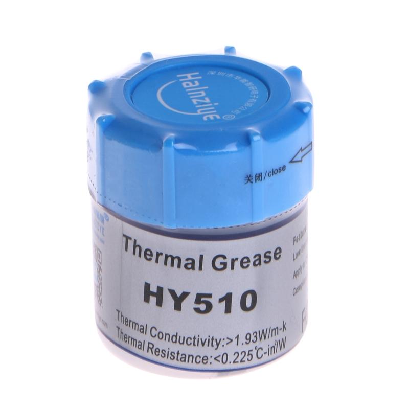 Product Introduction of 10G HY510 Thermal Grease Compound Silicone CPU Heat Sink Cooling Paste Gray 0