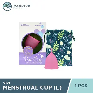 Vivi Menstrual Cup Size L - Pengganti Tampon dan Pembalut Wanita