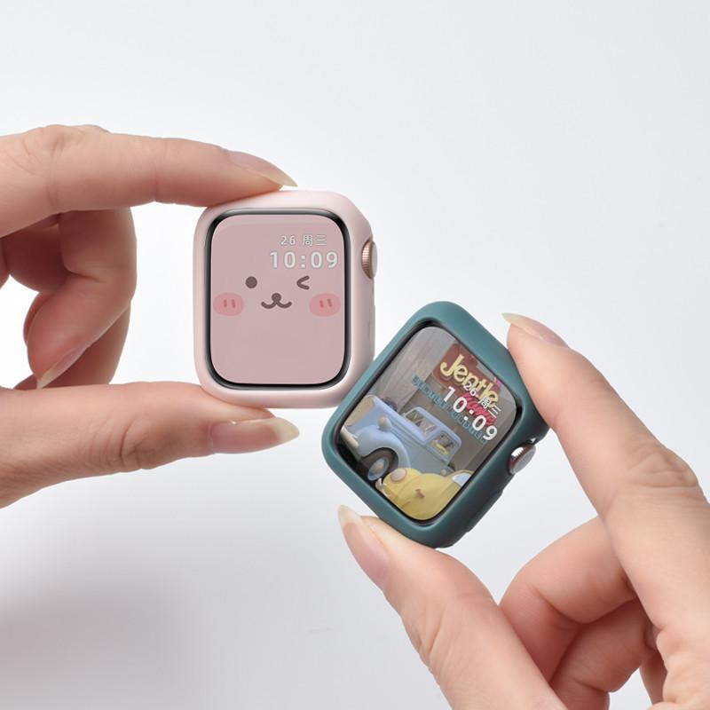 Silicone Case for IWatch Apple Watch Ultra 3 2 Series 11 10 9 8 7 6 5 4 SE 3 2 49mm 46mm 42mm 45mm 44mm 40mm 41mm 38mm Anti Gores Silikon Material Soft Candy Screen Protector Cover Bumper Jam Tangan Smartwatch for DT No 1 HW22 W26 IWO Silicone Case for IWatch Apple Watch Ultra 3 2 Series 11 10 9 8 7 6 5 4 SE 3 2 49mm 46mm 42mm 45mm 44mm 40mm 41mm 38mm Anti Gores Silikon Material Soft Candy Screen Protector Cover Bumper Jam Tangan Smartwatch for DT No 1 HW22 W26 IWO